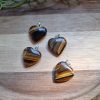 Tijgeroog hart hanger - Afbeelding 2