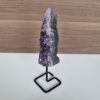 Amethist cluster op standaard - Afbeelding 2