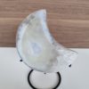 Druzy agaat maan op standaard - Afbeelding 2